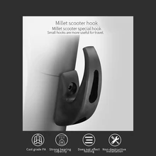 Gancho frontal para patinete Xiaomi M365 Pro, accesorio para llevar, cargar o almacenar cosas en escúter eléctrico Xiaomi Mijia-M365