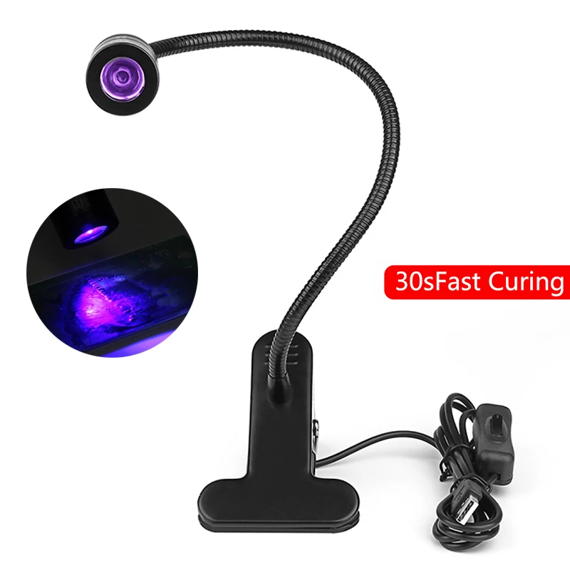 UV Lamp Green Oil Fast Curing Light for Mobile Phone Logic Board CPU NAND Chip Repair Tool Ferramentas | Инструменты
