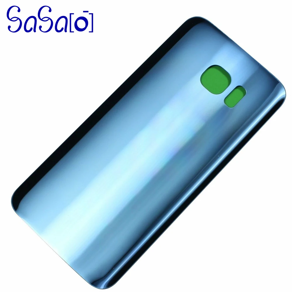 10 шт./лот, запасная Задняя стеклянная крышка для samsung galaxy S7 G930/Edge G935, задний корпус, батарейный чехол на дверь с клеем