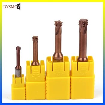 

1pcCNC Metric Solid Carbide Thread Milling Mill Cutter M1.4 M1.6 M2 M2.2 M2.5 M3 M3.5 M4 M5 M6 M8 M10 M12 M16 HRC60 Mills cutter