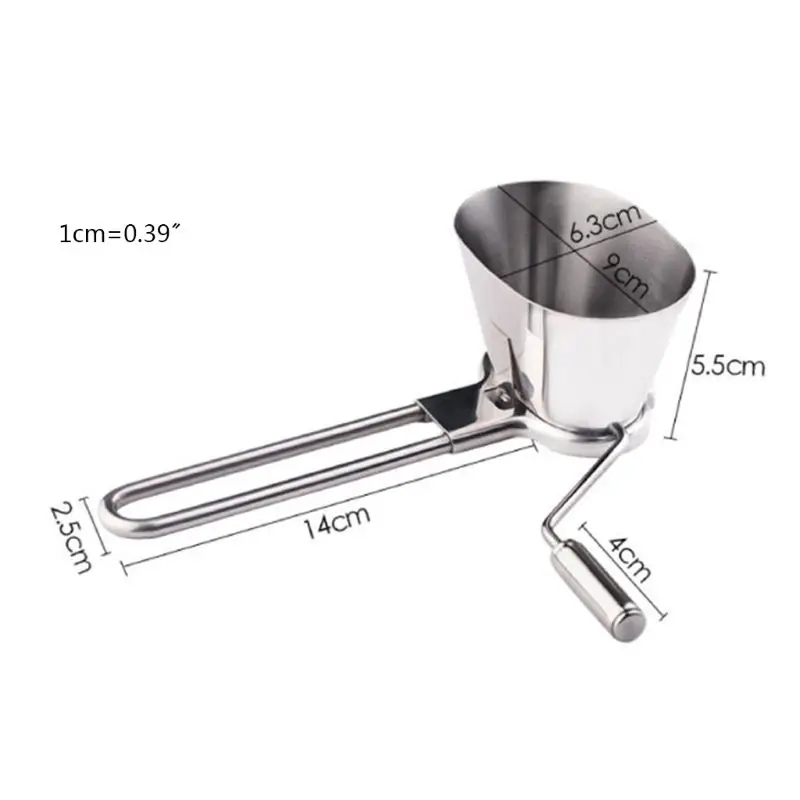 Hand-operated Stainless Steel Parsley Shredder Grinder 667A Vegetable Cutter Manual salt and pepper grinder nicer dicer 5 in 1