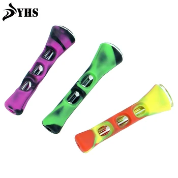 

Durable Portable Glass Smoke Pipe 83MM Tobacco Pipes Accessories for Hand Pipe Smoking