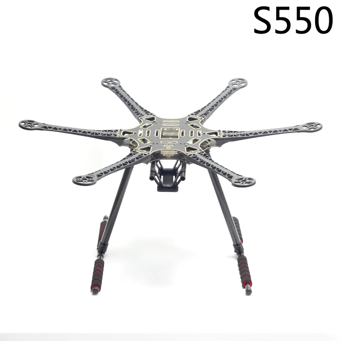 DIY Замена S550 комплект рамы для гексакоптера ПП Стекловолоконный центр с