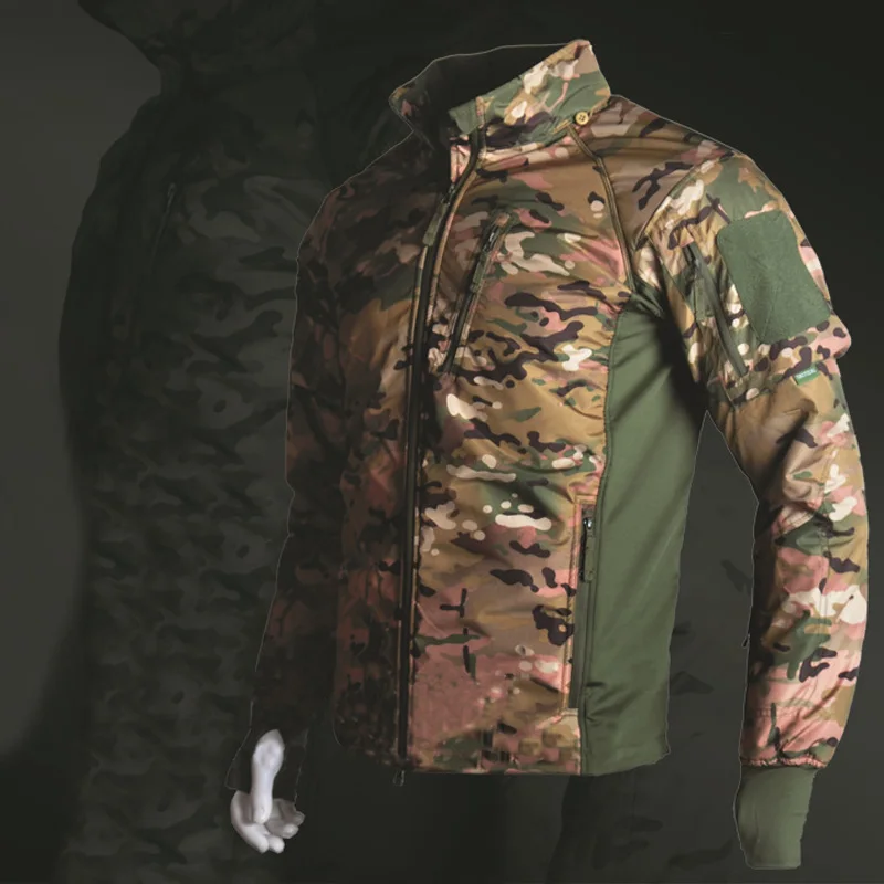 Мужская водонепроницаемая военная тактическая камуфляжная куртка, охотничья одежда с капюшоном, одежда для спорта на открытом воздухе, скалолазания, кемпинга, туризма, пальто
