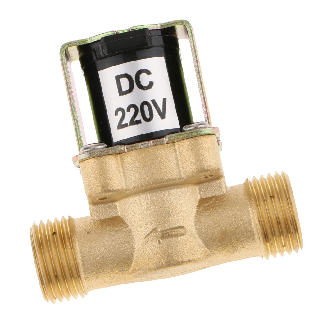Brass Electromagnetic/Normally Closed Water Inlet Valve 4Points Outer Teeth.