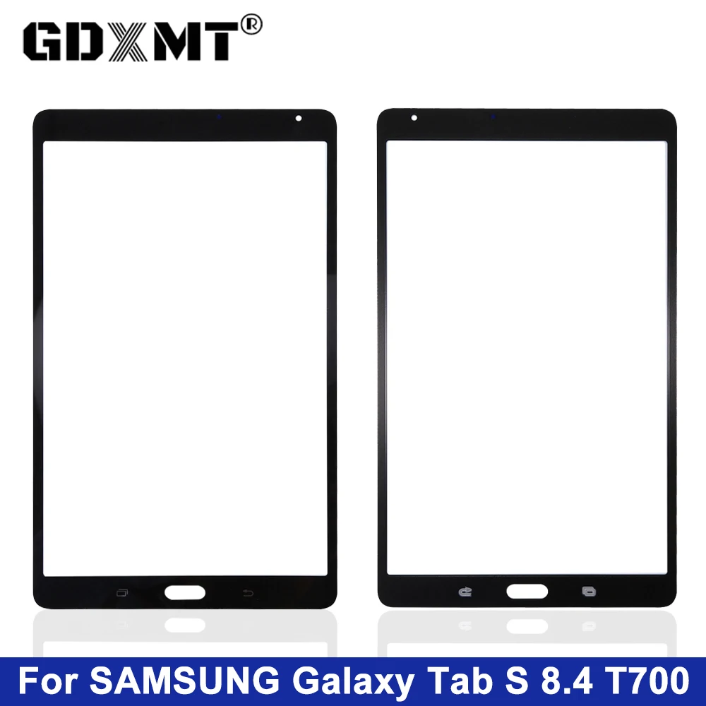 Black Front Glass Lens Touch Screen Replace For Samsung Tab S 8.4 SM-T700