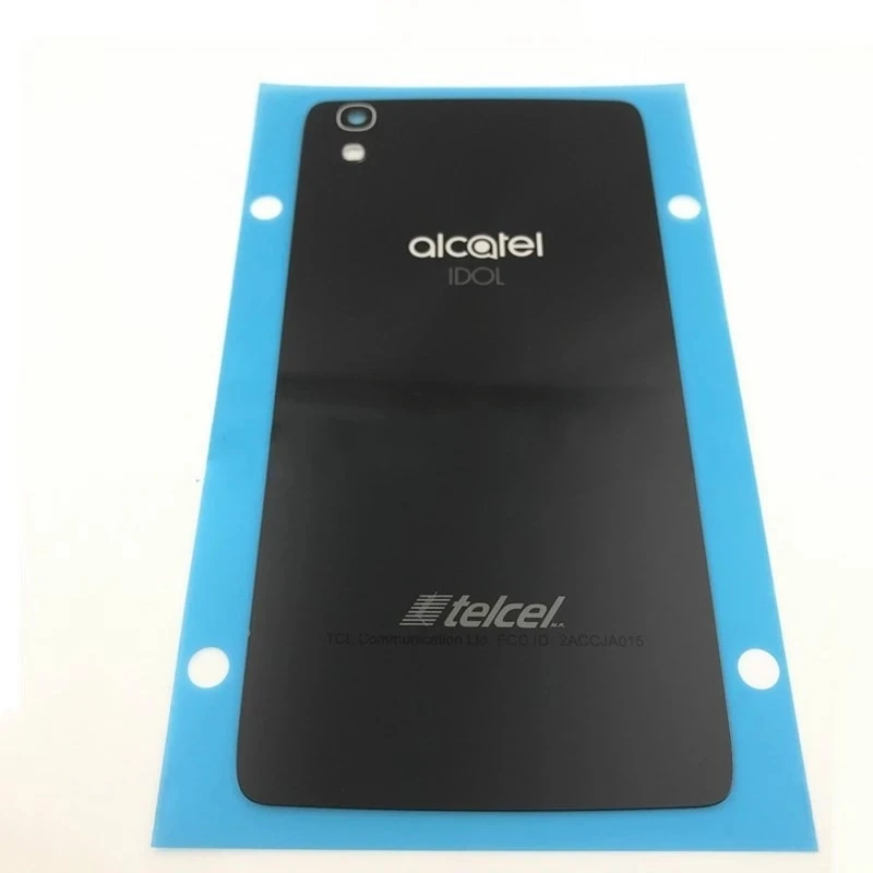 Original New Glass Battery Door Back Cover Housing Case For Alcatel Onetouch Idol 4 OT 6055 OT6055 OT6055K 6055U With NFC | Мобильные