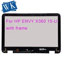 Оригинальная 15," для hp ENVY X360 15-U110dx 15-U111dx сенсорный экран стекло дигитайзер V1 V.1