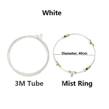 

Courtyard Greenhouse Low Pressure Summer Outdoor Garden Irrigation Misting Fan Kit Easy Install Spray Cool Patio Breeze Nozzles