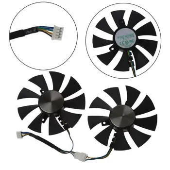 

GA91S12H 85mm 12V 0.35A 4Pin VGA Fan Replacement Graphics Card Cooling Fan for HIS RX 470 RX474 RX570