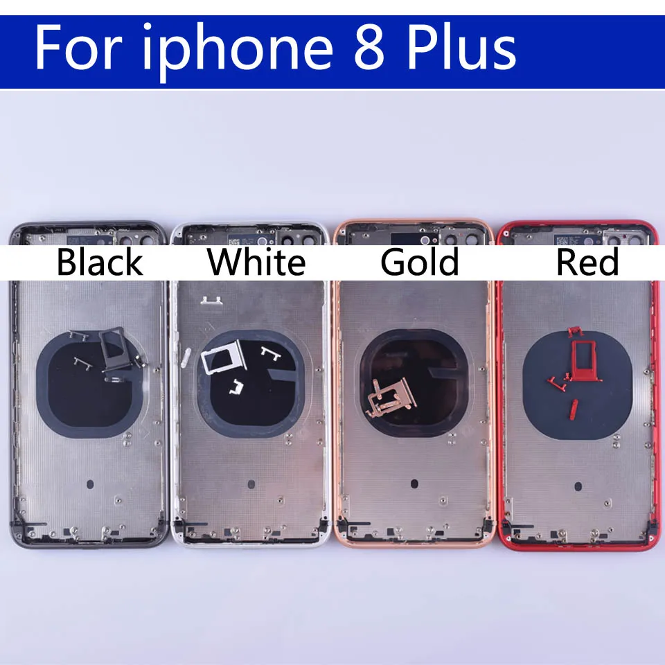 5," оригинальное качество для iphone 8 Plus 8 P задний промежуточный корпус Аккумулятор для шасси Задняя панель для iphone 8 Plus