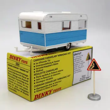 Atlas 1/43 Dinky Toys 564 CARAVANE CARAVELAIR ARMAGNAC 420 Diecast Models Car Collection Auto Gift premium x resin 1 43 volvo 144s 1967 black prd245 models car limited edition auto collection