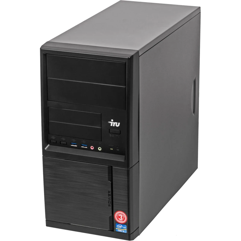 PC IRU Home 228 A8 9600/4 GB/SSD120Gb/R7/W10Pro64/black