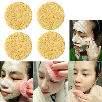 

Soft Natural Cellulose Facial Makeup Remover Sponge Lazy powder puff Compressed Face Wash Cleaning Beauty Makeup Tools