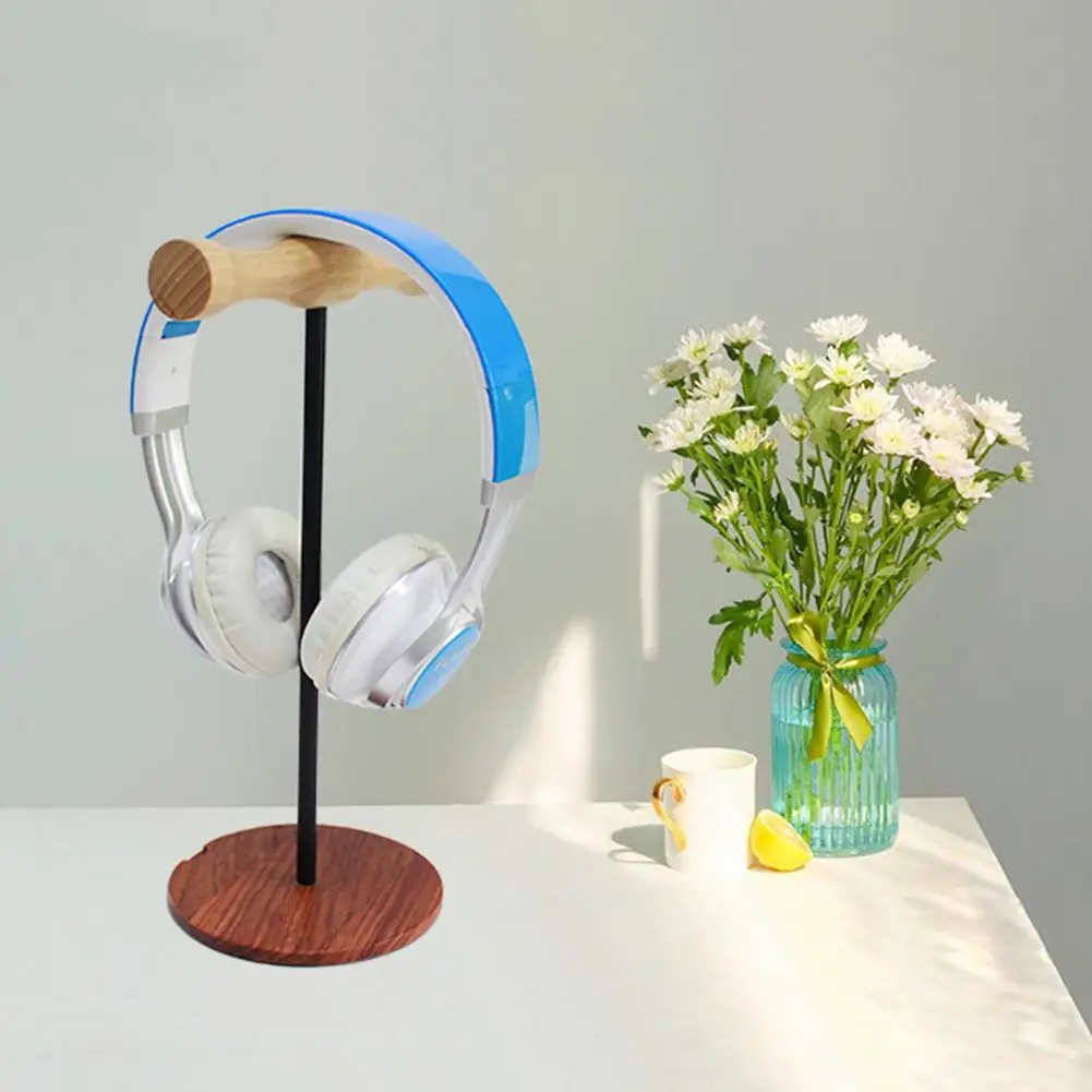 Инновационный твердый деревянный наушник с креплением на голову для наушников