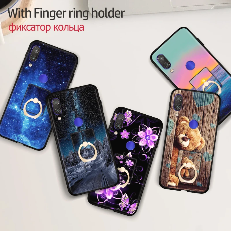Силиконовый чехол-бабочка для Huawei P20 Lite задний бампер телефона мягкий матовый