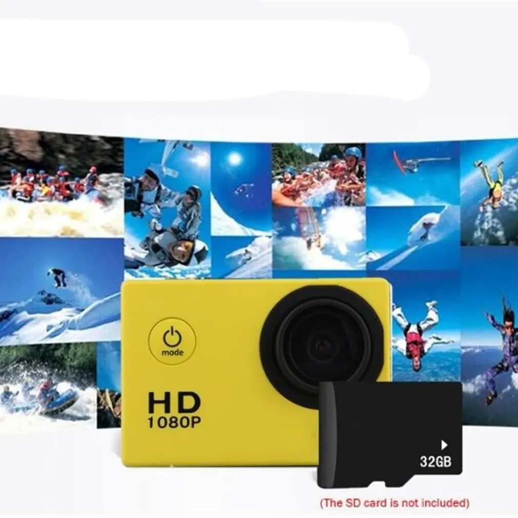 Новинка SJ6000 HD спортивная экшн-камера водонепроницаемая 1080p DVR Dash Cam 30FPS 2," lcd Дайвинг 30M Водонепроницаемая Спортивная DV