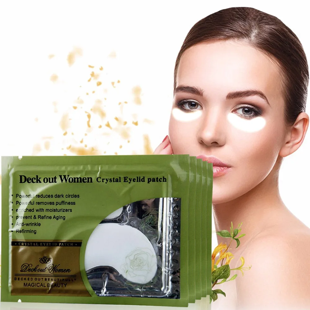 

50 Pair Collagen Under Eye Mask Patches Dark Circle Remove Purify Weighted Crystal Eye Mask Patches