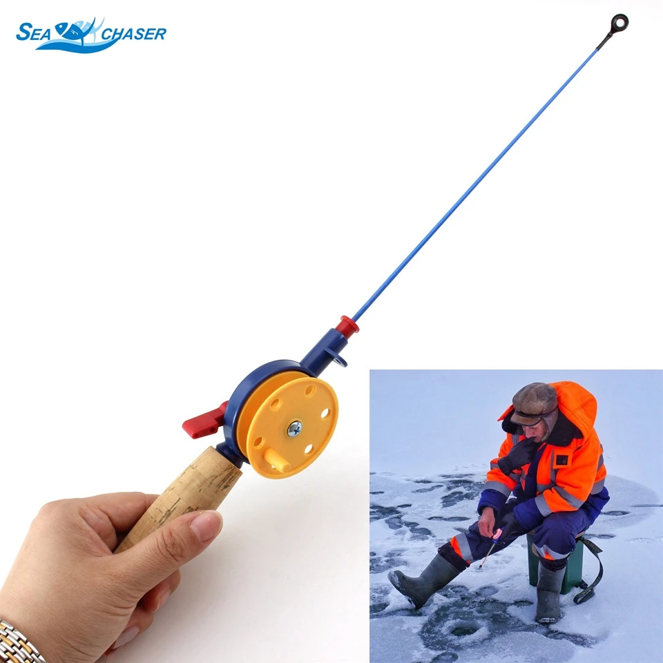 

40cm 45g Ice Fishing Rod Lightweight Portable Mini Fishing Trackle Winter Fly Fishing Ice Fishing Tackle Tools Lowest profit