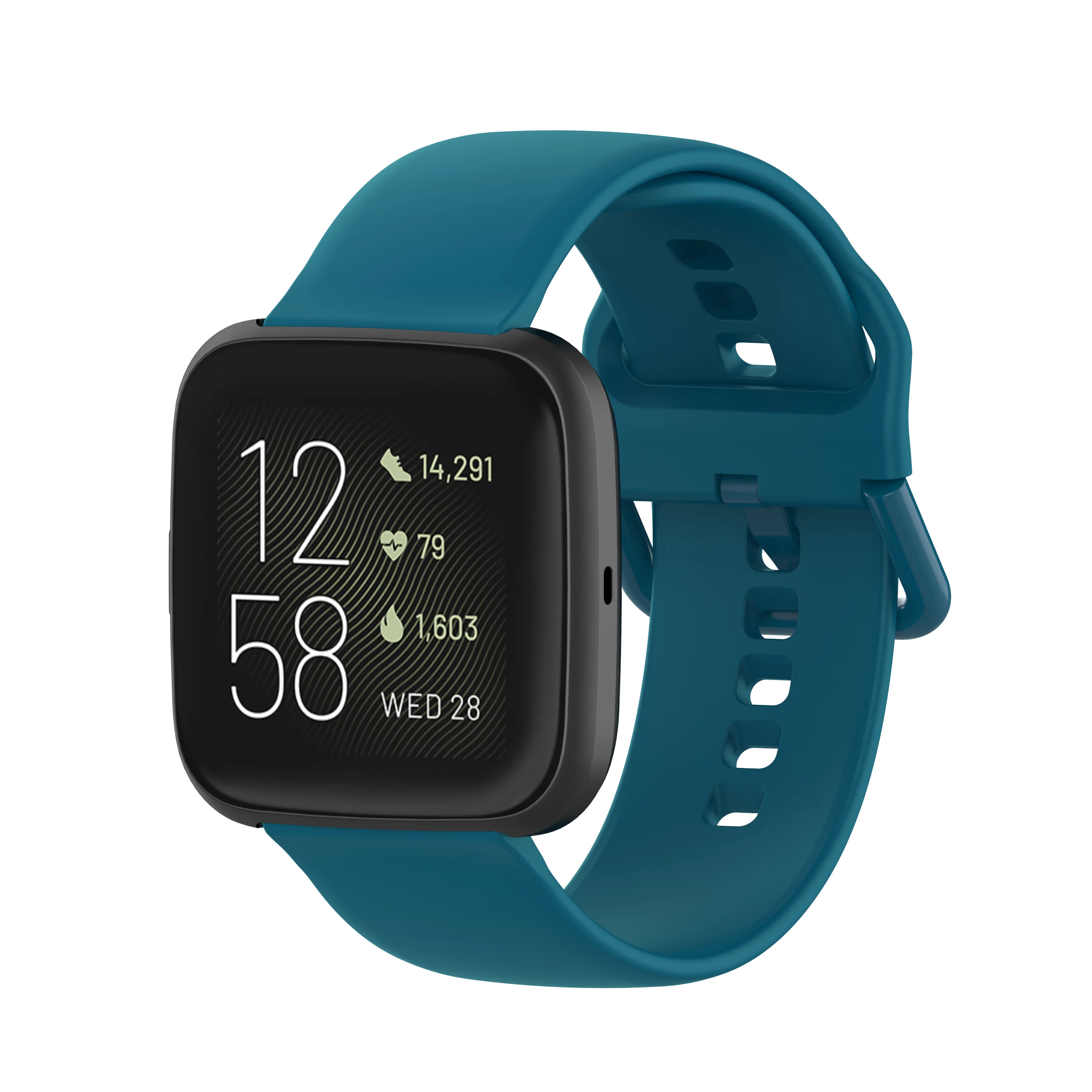 Weiches Silikon-Armband für Fitbit Versa 2 Ersatz-Armband Sportuhr-Band Zubehör für Fitbit Versa/Versa Lite – Detail 7