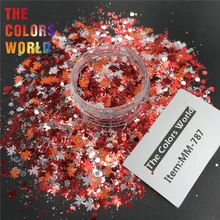 TCT-364 осень кленовый лист смесь Блеск для ногтей художественное украшение Смола Искусство на тумблеры и формы ремесло DIY аксессуары фестиваль