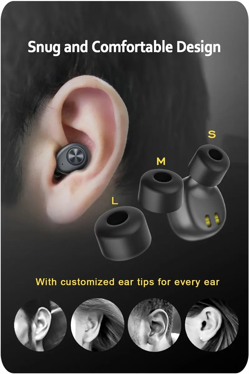 CLAITE G2 Беспроводные bluetooth 5,0 наушники стерео Hifi Звук шумоподавление наушники с микрофоном Для Sansumg