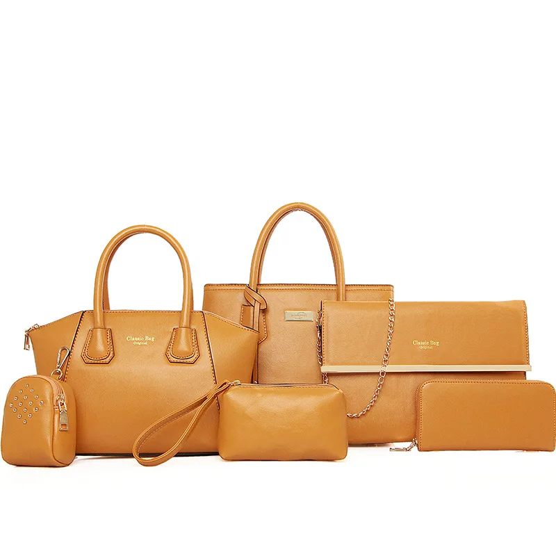 

2016 New Style Europe And America Style Different Size Bags Fashion Shoulder Bag/ Hand Bag Oblique Large-Volume Composite Bags