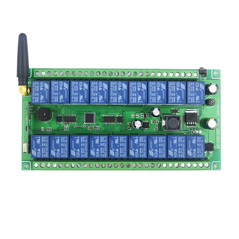 DC 12V 24V 18 CH 18CH RF беспроводной переключатель системы дистанционного управления 2X