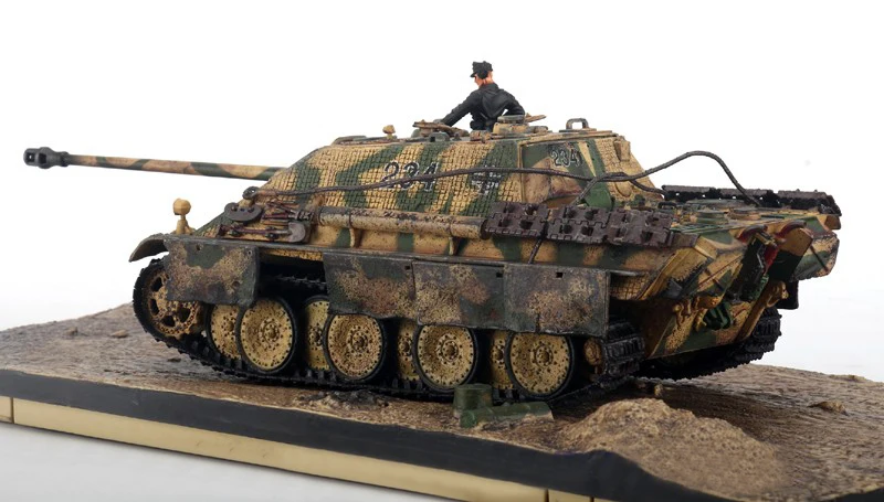 Fine 1/32 немецкий G1 строительный бак разрушитель внутренняя структура солдат сплав