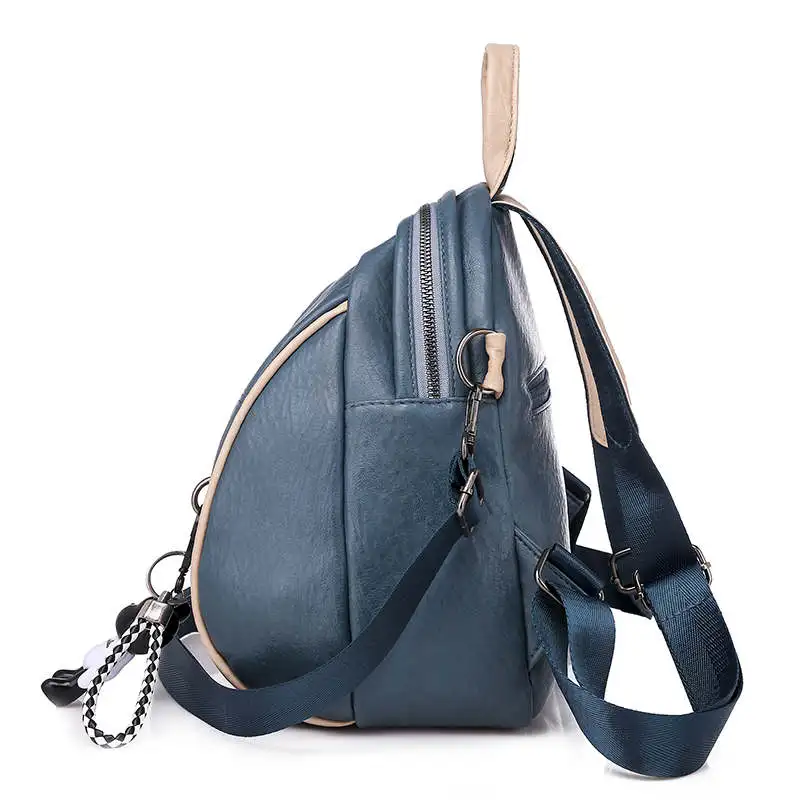 Модный женский рюкзак, высококачественные рюкзаки из искусственной кожи для девочек-подростков, женская школьная многофункциональная сумка Mochila