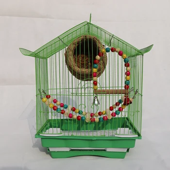 

Budgerigar bird Cage Wrought Iron Thrush Embroidered Starling Stainless Bird Cage Large Bird Cage Parrot Cage