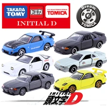 Takara Tomy TOMICA начальный D Серия FC3S RX-7 GT-R R32 FD36 AE86 S13 коллекция подарочных автомобилей Diecast Voertuigen модель Takara Tomy