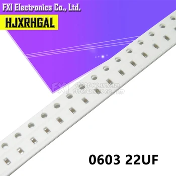 

200pcs 22uF X5R Error 20% 6.3V 0603 226 SMD Thick Film Chip Multilayer Ceramic Capacitor