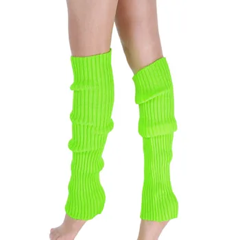 

Boot Cuffs Warmer Knit Leg Stockings Striped Long Boot Thigh High Stockings Knitted Over The Knee Socks Cotton Leg Warmer Party