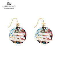 YMYW, модные серьги в форме натурального барокко с жемчугом, экзотические серьги в богемном стиле для женщин и девушек, вечерние серьги в подарок, Oorbellen Brincos