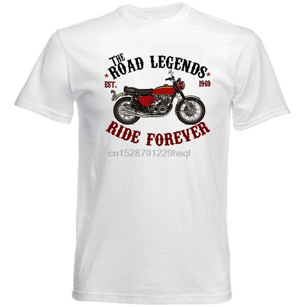2019 100% Cotton Short Sleeve VINTAGE JAPANESE MOTORCYCLE HON CB 750 CB750 NEW COTTON T-SHIRT |