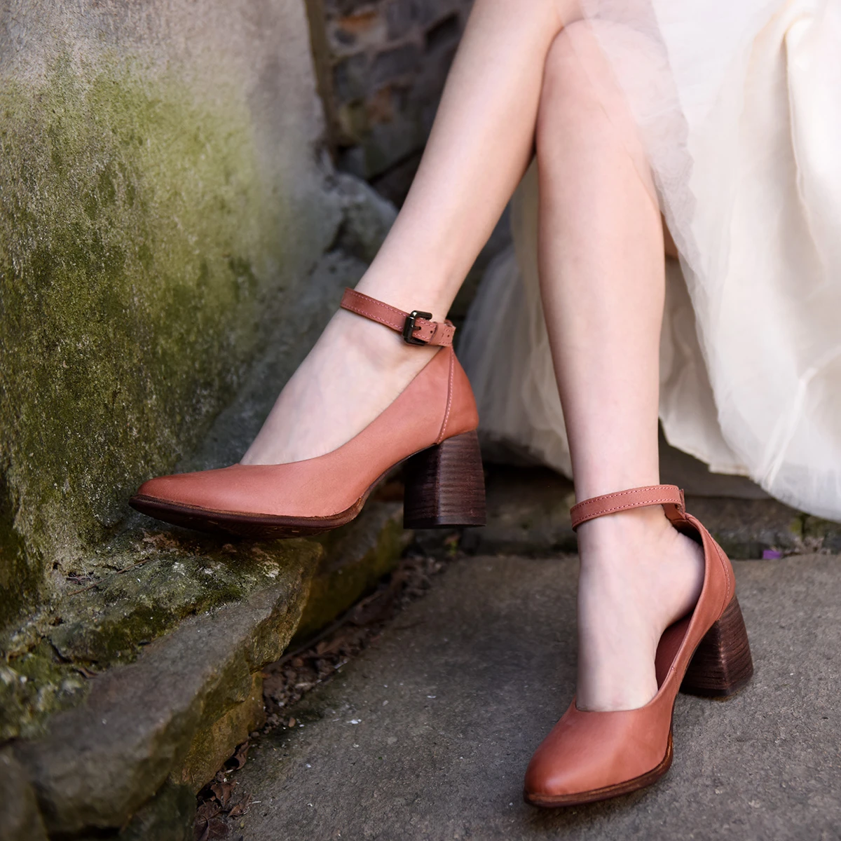 Vintage chunky heels Clearance