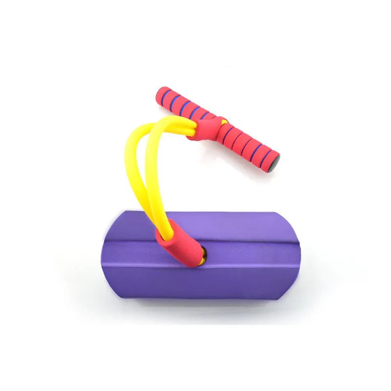 [Забавный] Safe Play Foam Pogo Jumper junmping stilts беговые кроссовки, стимулирующие активный образ жизни, делает скрипучие звуки, детские игрушки