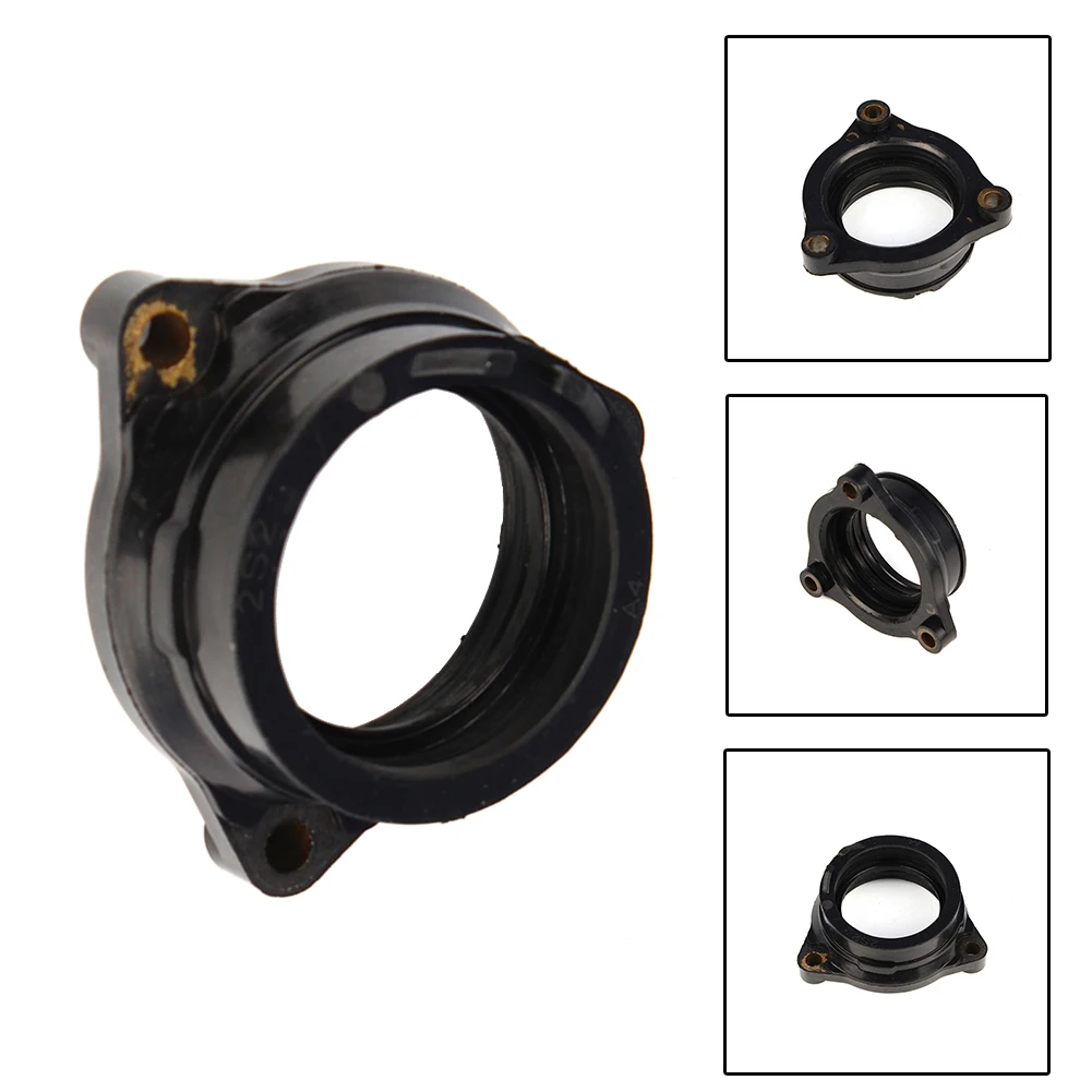 Motorcycle Carb Carburetor Intake Manifold Interface Adapter Boot For