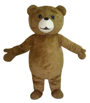

New Teddy Bear Mascot Costume Anime Cosplay Costume Christmas Halloween Birthday Party Free Shpping