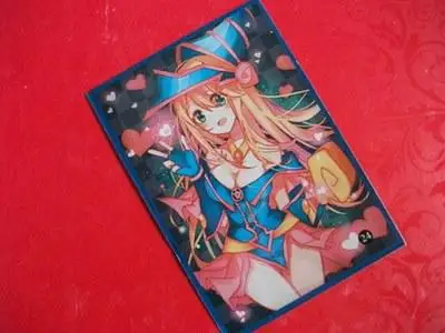 50 шт./упак. настольная игра Yu Gi Oh Card Профессиональный плащ из пластика держатель для карт различные карта цветов протектор черная волшебная девочка - Цвет: c