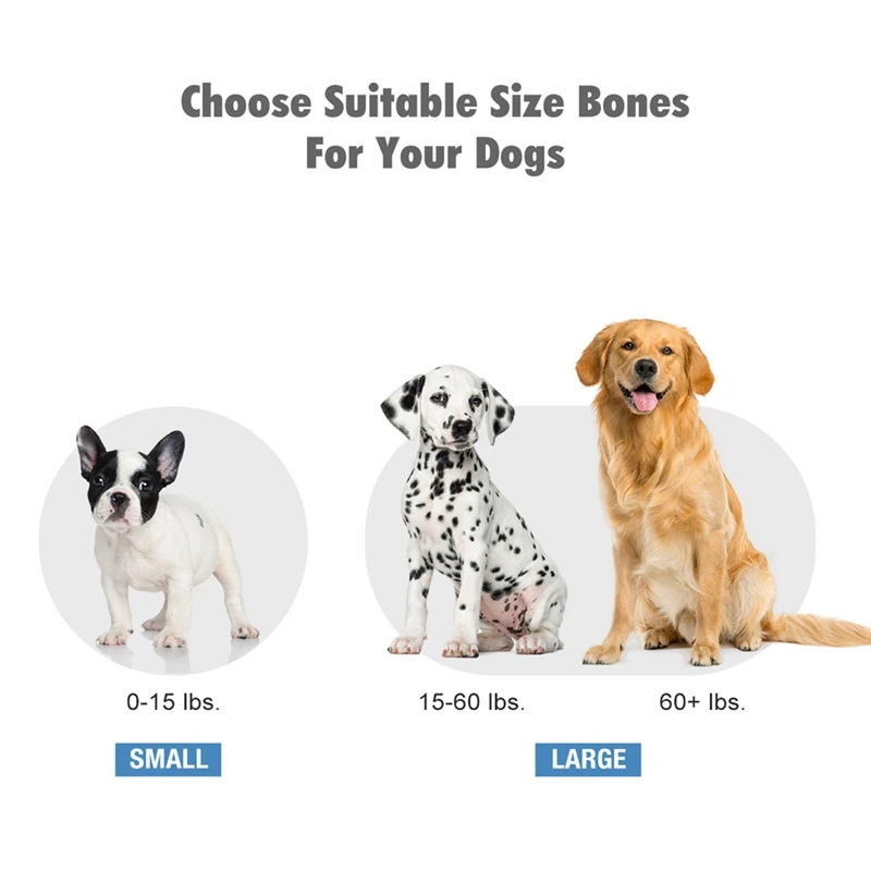 Pet Dog Toy Accessories Chews Toys Bone Molar Teeth Clean Stick Food Treats Dogs Bones for Puppy Supplies