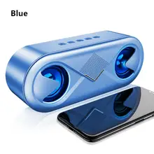 Mr NEw rEPortable Bluetooth 5,0 динамик s 10 Вт беспроводной стерео бас Hifi динамик Поддержка TF карты AUX USB Громкая связь со вспышкой светодиодный