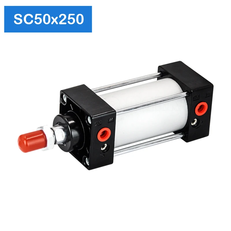 Бесплатная доставка SC50 * 250 50 мм диаметр ход SC50X250 Серия SC одинарный стержень