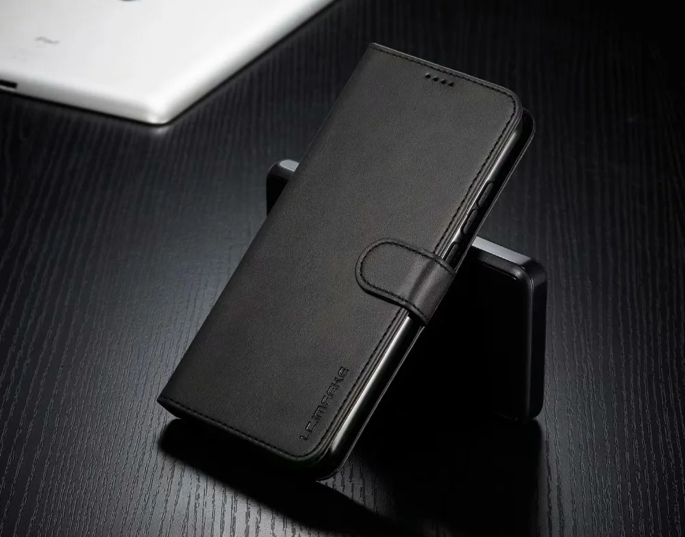 Leather Flip Case For Xiaomi Redmi Note 8 Case Holder Stand Wallet Flip funda redmi Note 8 Pro Back Cover Case