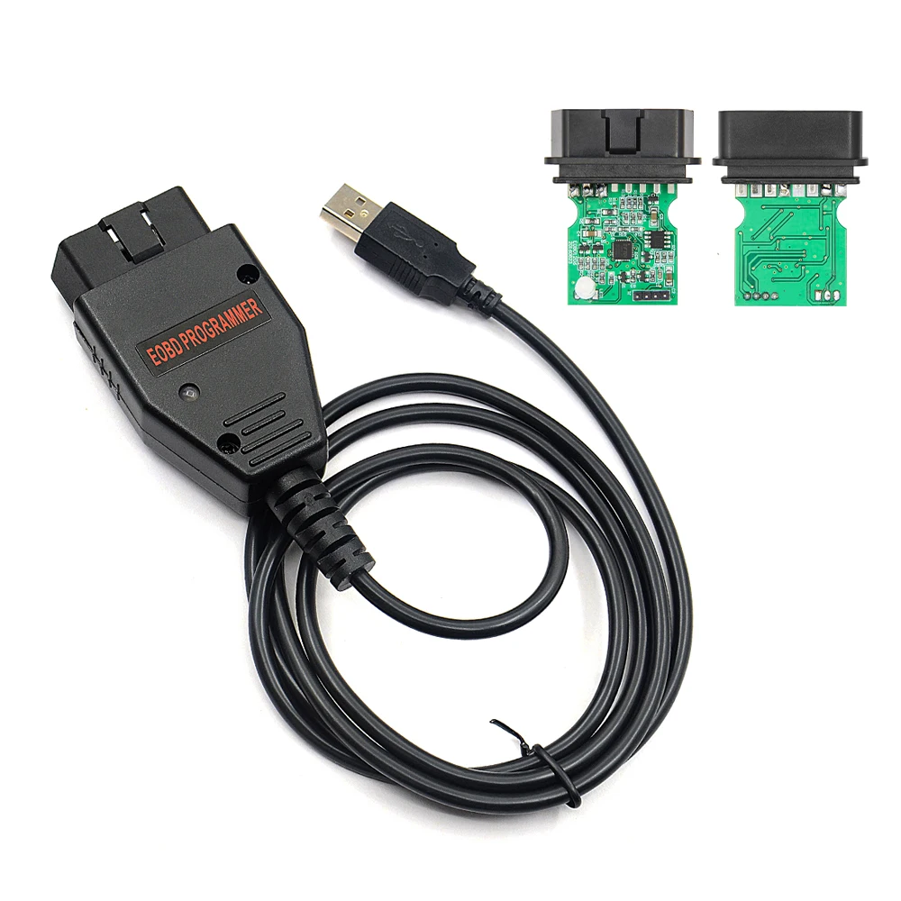 EOBD2 программатор Galletto 1260 OBD/OBDII ECU Flasher OBDII совместимый для зеленой печатной платы FTDI FT232RL инструмент для чтения и записи ECU чип тюнинг