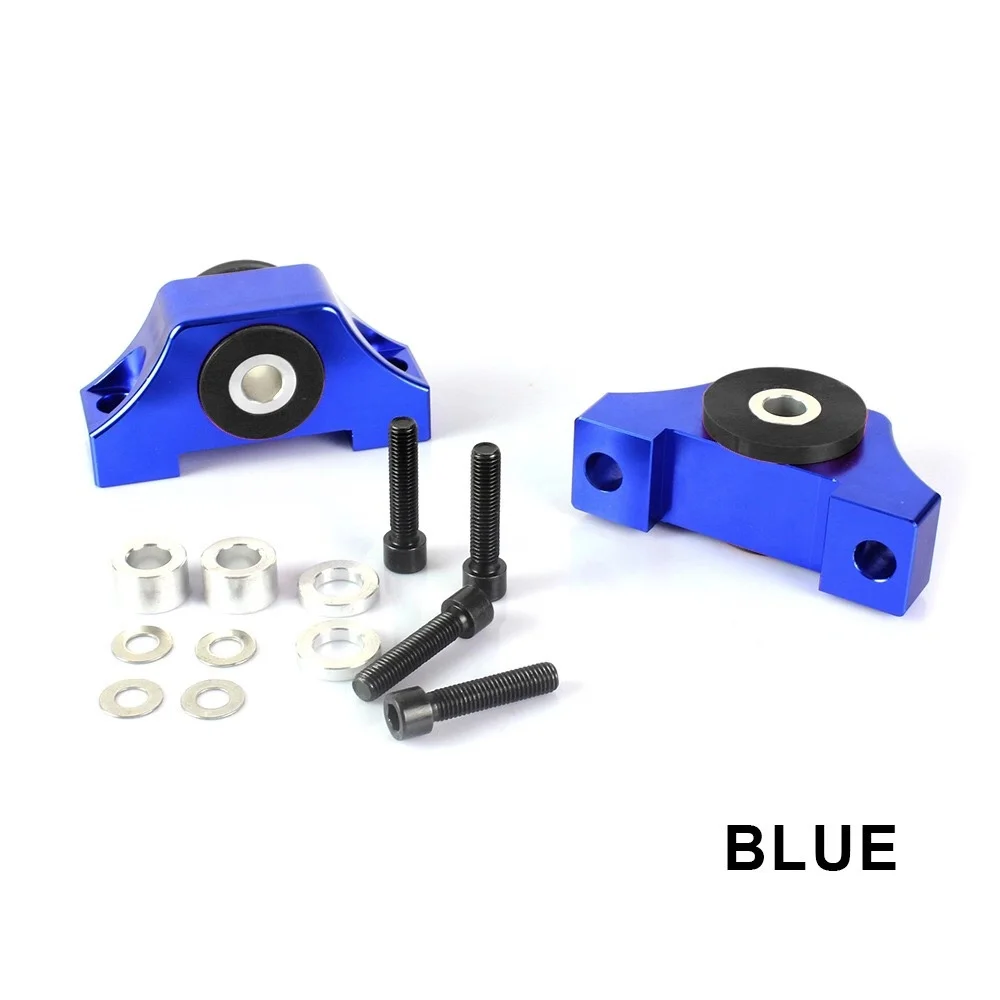 Billet Engine Motor Mounts Torque Mount fit for Honda Civic EG EK B16 B18 B20 D15 D16 92-00 for Integra 94-01 for Acura CRV - Цвет: Синий