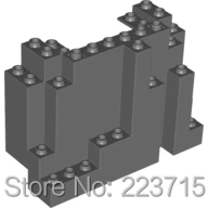 *Mountain Bottom 4X10X6* Y2197 5 pcs DIY enlighten block brick part No. 6082 Compatible With Other Assembles Particles silicone stacking blocks Blocks