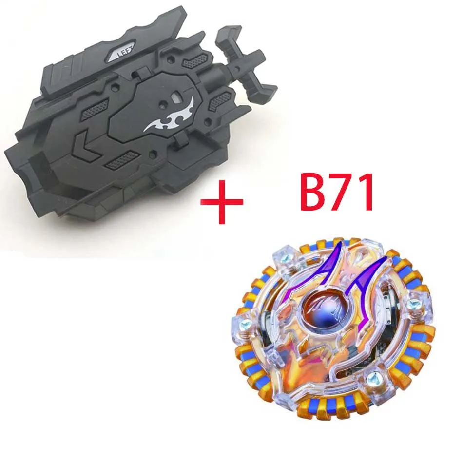 Волчок Beyblade Burst B-86 B92 с пусковым устройством Bayblade Bey Blade металл пластик Fusion 4d Подарочные игрушки для детей - Color: B71