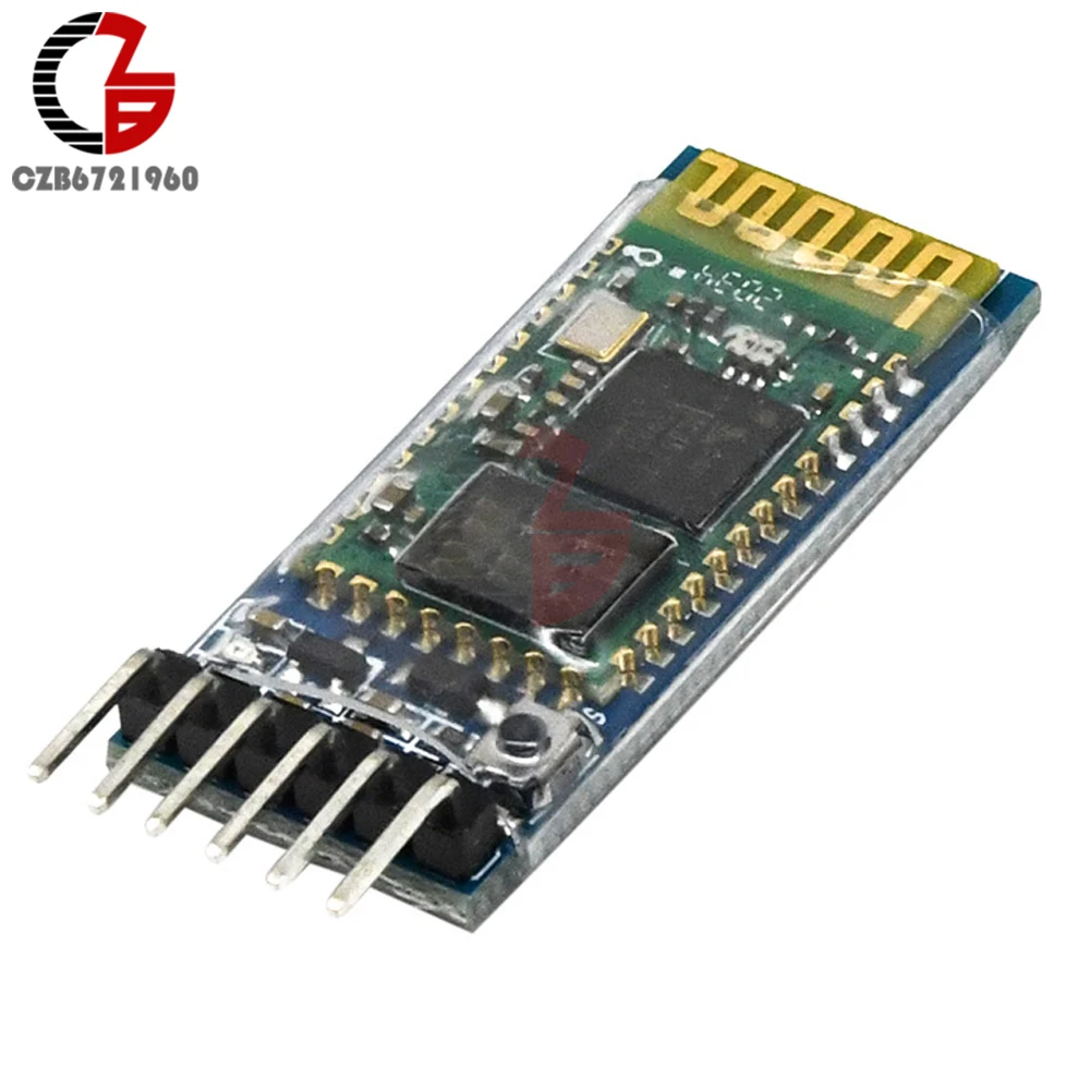 HC05 HC 05 Master Slave 6Pin JY MCU Anti reverse Wireless Bluetooth RF Transceiver серийный модуль 3 В для Arduino|Детали и